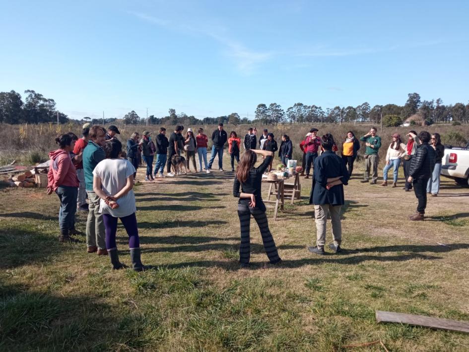 salida a campo del encuentro juventudes rurales promotoras