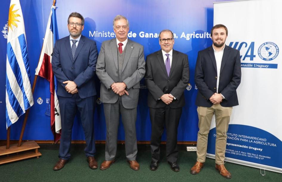 firma convenio MGAP DGDR IICA firma convenio MGAP DGDR IICA