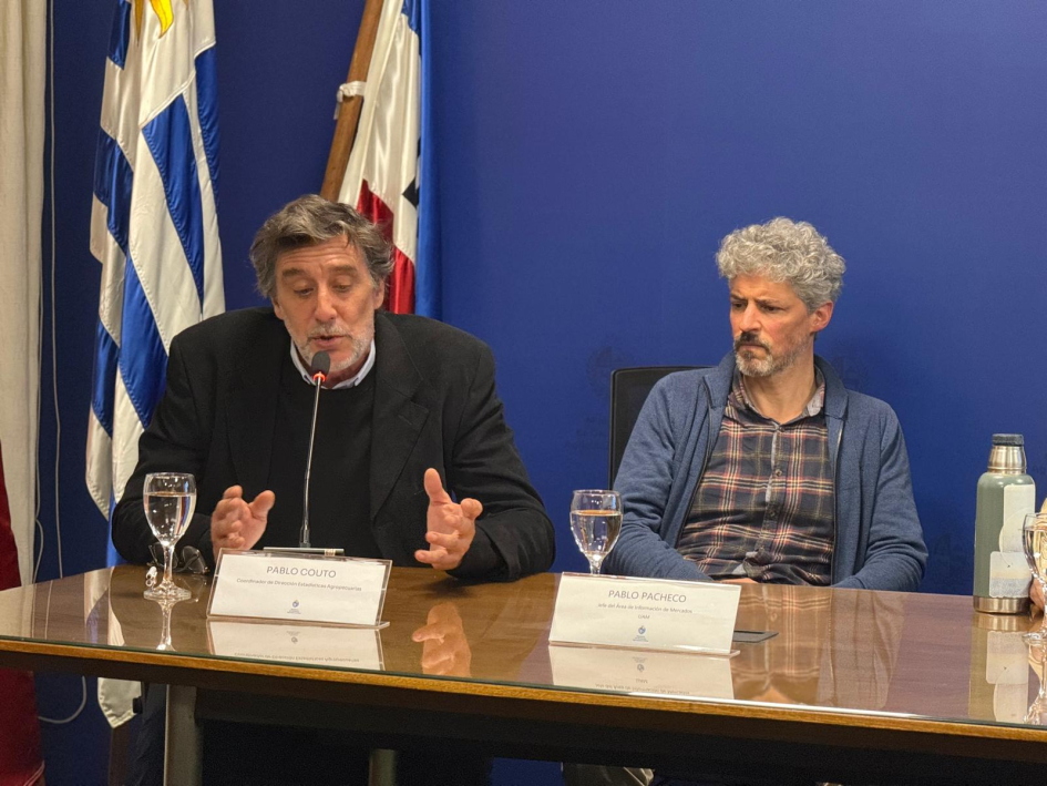 Coordinador de la Dirección de Estadísticas Agropecuarias, Pablo Couto
