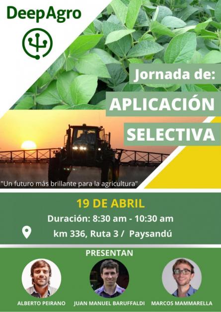 DeepAgro: Aplicación de fitosanitarios