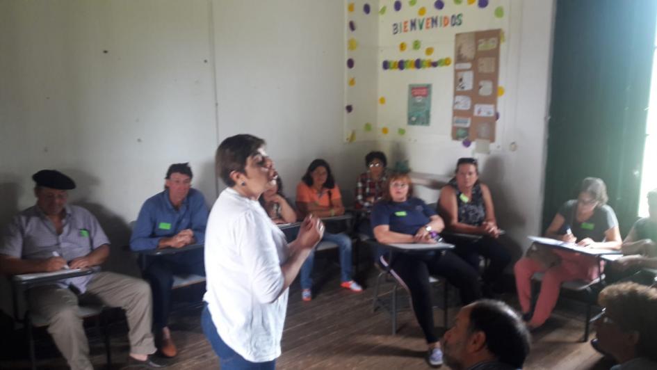Encuentro de Mesas de Desarrollo Rural de Cerro Largo Participantes de Mesas de Desarrollo Rural