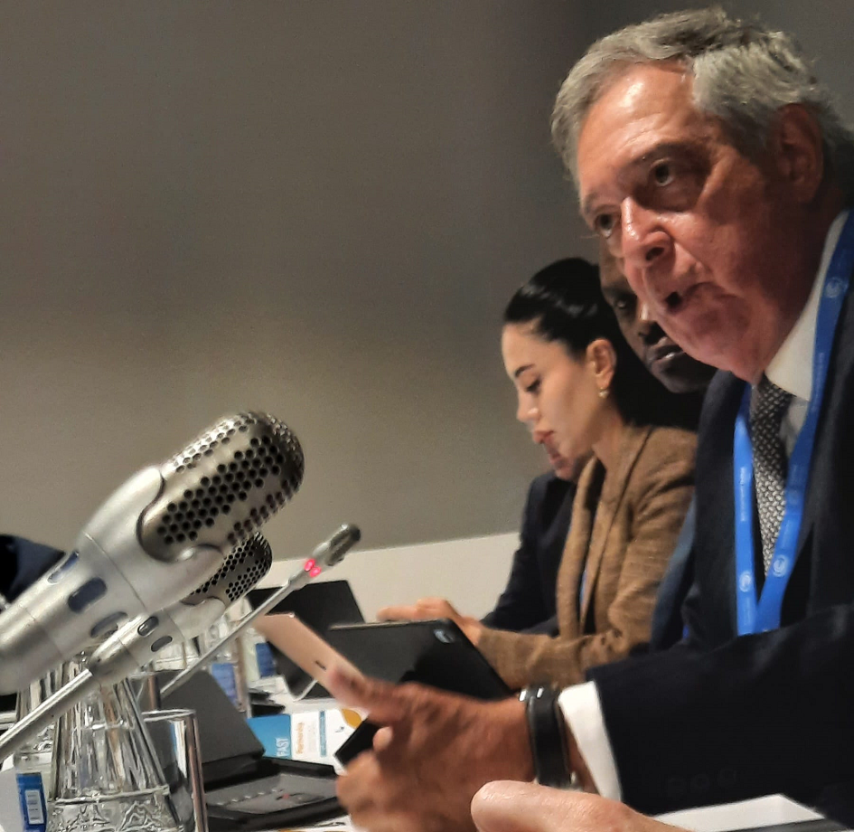 Ministro Mattos en COP29 Ministro Mattos en COP29