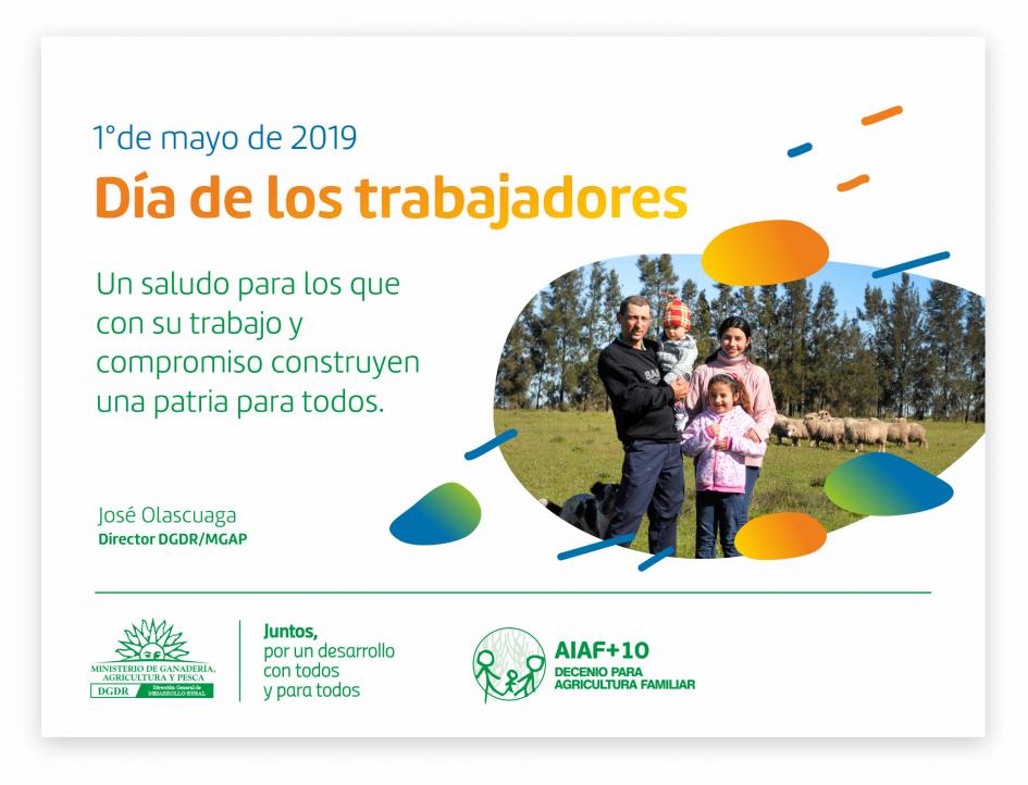 imagen saludo día trabajadores rurales