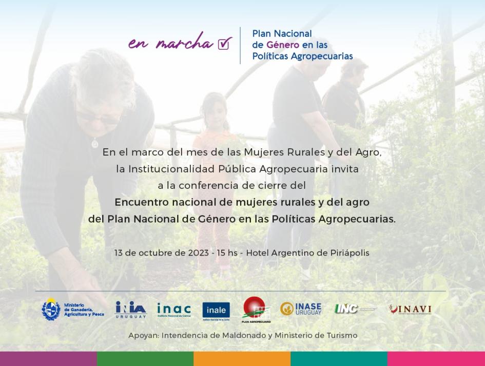 Invitación del Día Internacional de las Mujeres Rurales Invitación del Día Internacional de las Mujeres Rurales