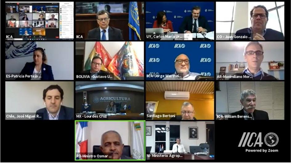 Reunión de países miembros de IICA Reunión de países miembros de IICA