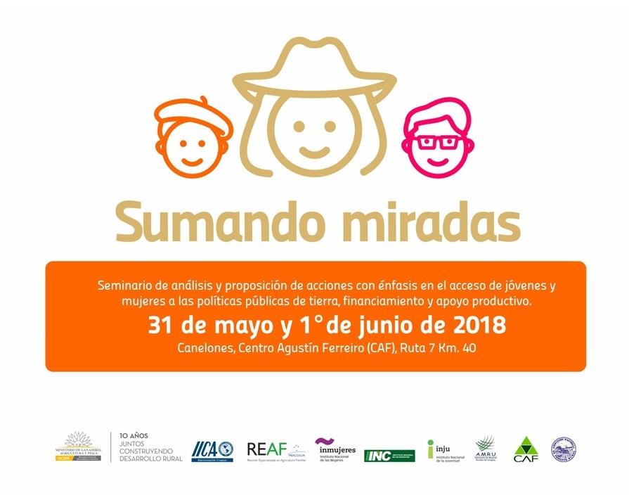 seminario para jóvenes y mujeres rurales sobre acceso a políticas públicas Gráfica seminario jóvenes mujeres rurales