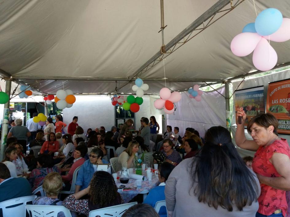celebración por el Día Internacional de las Mujeres Rurales en Canelón Chico