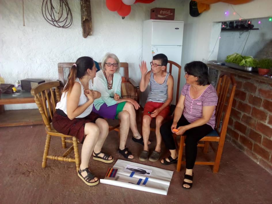 Mujeres rurales celebran su día Grupo de Mujeres de la Comisión Fomento Miguelete y Mendoza