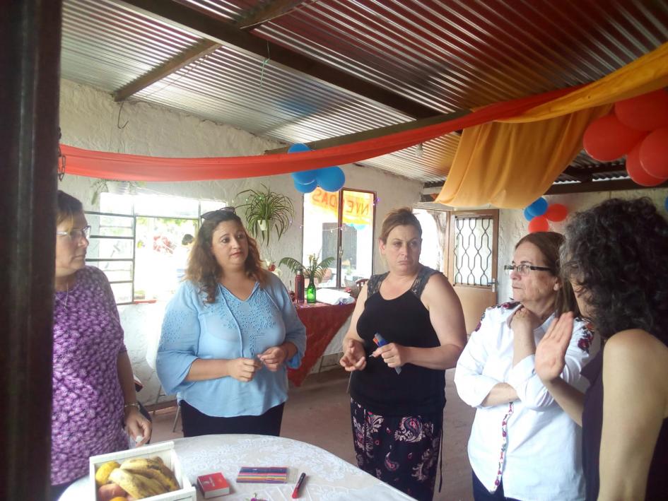 Grupo de Mujeres de la Comisión Fomento Miguelete y Mendoza 