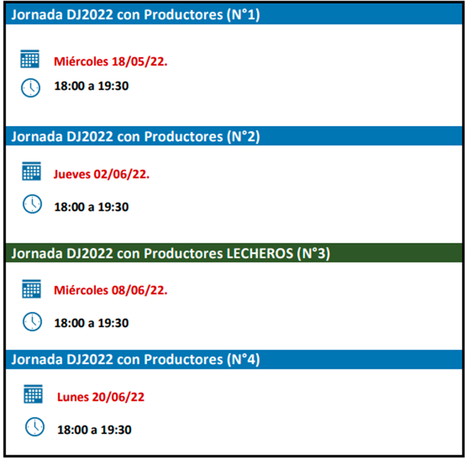 cronograma declaración cronograma declaración