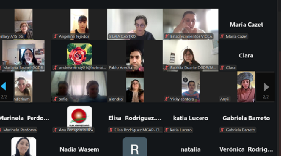 Reunión virtual Transformadoras Reunión virtual Transformadoras