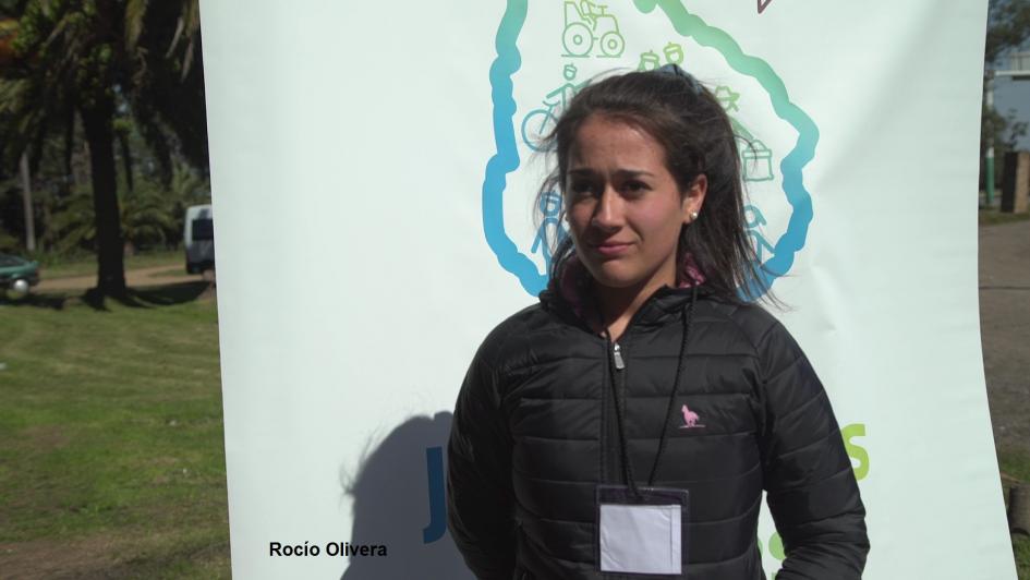 Encuentro Nacional de Juventudes Rurales joven rural Rocío Olivera