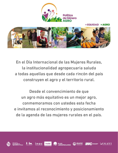 saludo mujer rural saludo mujer rural