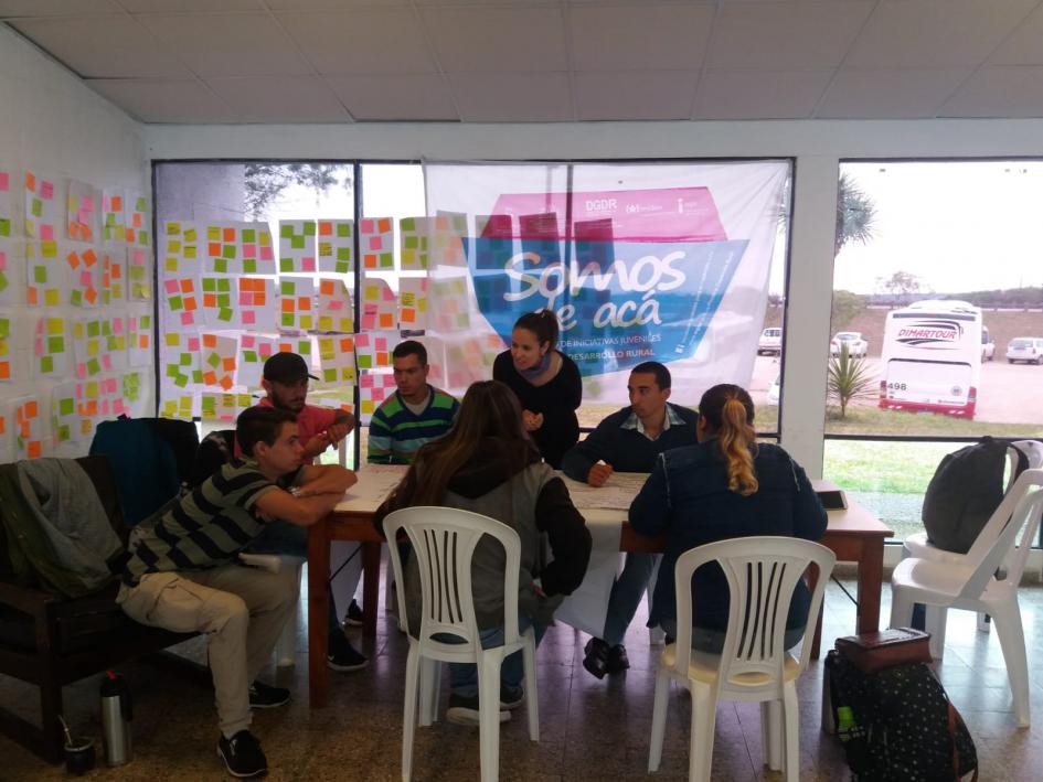 Reunión de Jóvenes participantes de 5ª edición de Somos de Acá jóvenes rurales