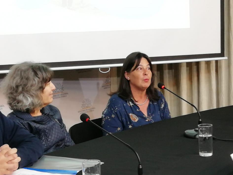 Conferencia de prensa convocatoria a mujeres rurales