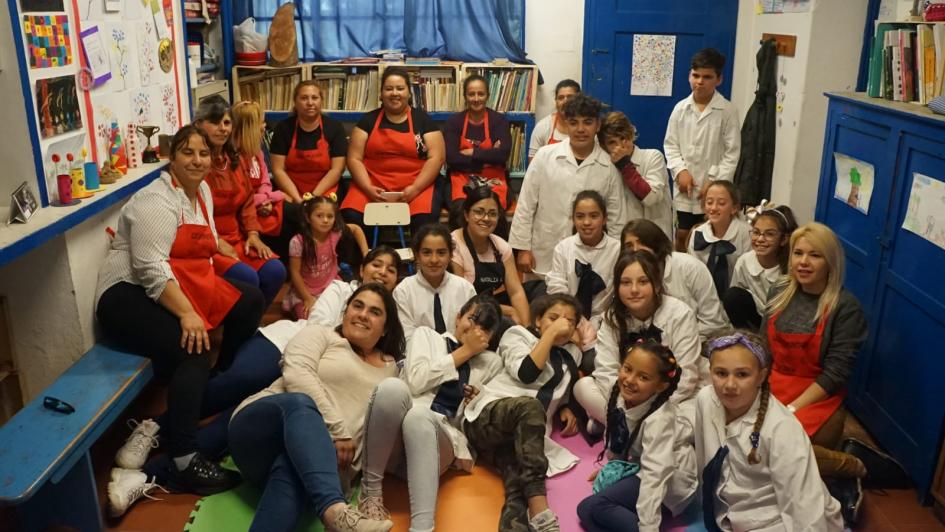 DGDR apoya proyectos de huerta comunitaria en Villa García integrantes escuela de Villa García