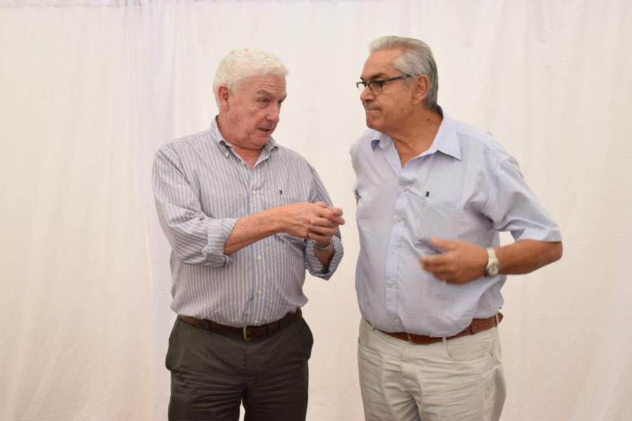 Ministro en MGAP, Enzo Benech y Presidente de INAC, Federico Stanham