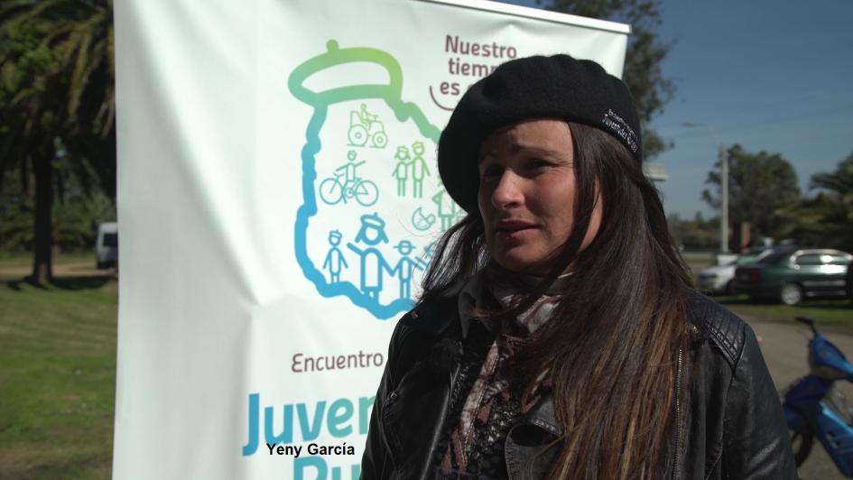 Encuentro Nacional de Juventudes Rurales joven rural Yeny García