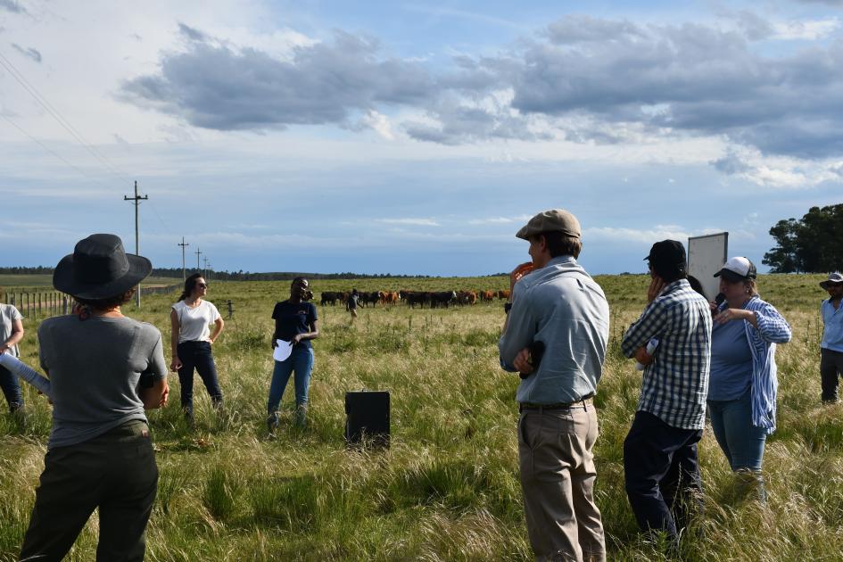 Productores en jornada de campo