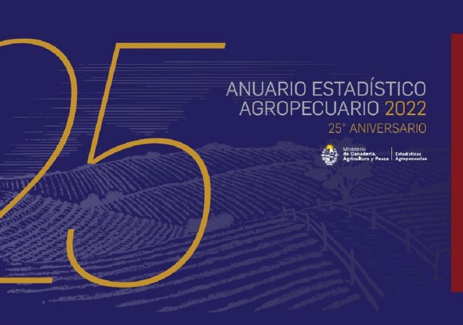 Anuario Estadístico Agropecuario 2022 Tapa Anuario 2022
