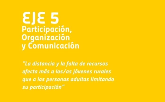EJE 5 participación organización comunicación