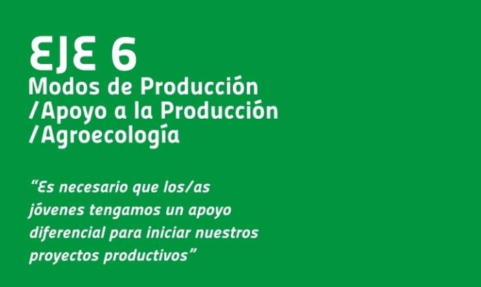 eje 6 modos y apoyos a la producción y agroecología