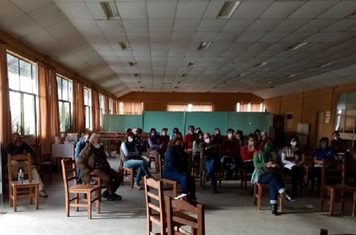Participantes Manteniendo distanciamiento social