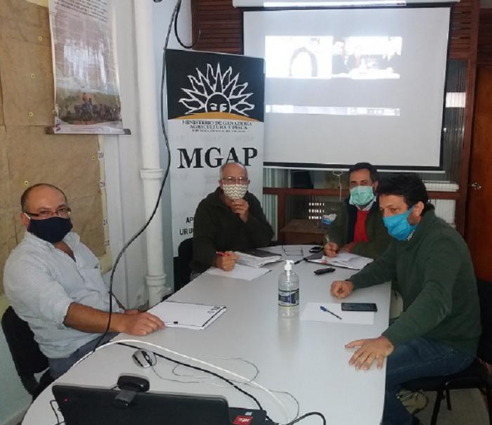 Reunion tecnica semipresencial en Durazno EDRT Durazno