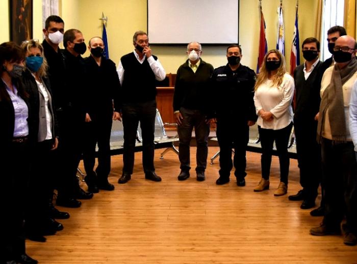 Participantes de la reunión en Durazno Participantes de la reunión en Durazno