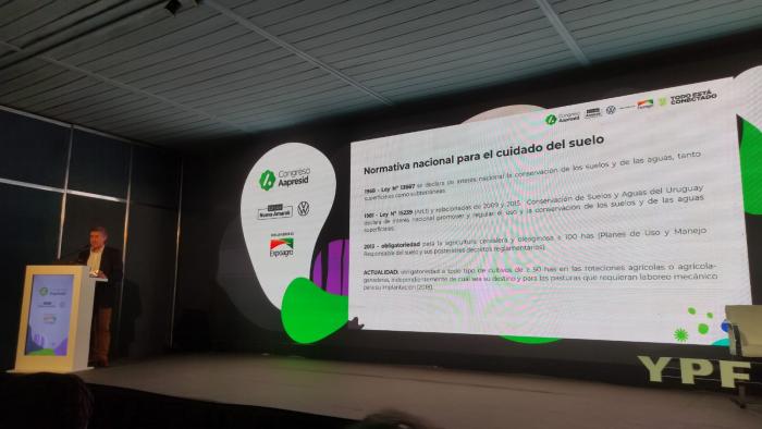 Martín Mattos en el congreso Aapresid 2024 Congreso Aapresid 2024