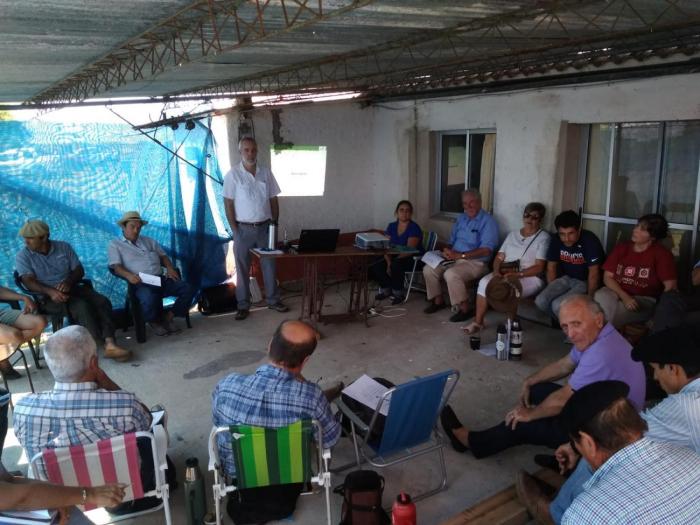 Reunión de Mesa de Desarrollo Rural de Ruta 7 Sur marzo 2020 MDR RUTA 7 Sur