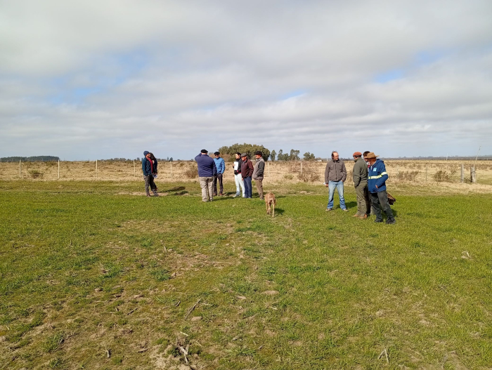visita predio Senda en Tacuarembó