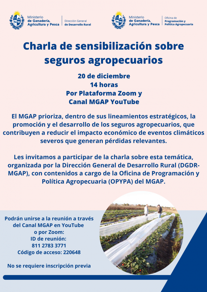 Charla sobre seguros