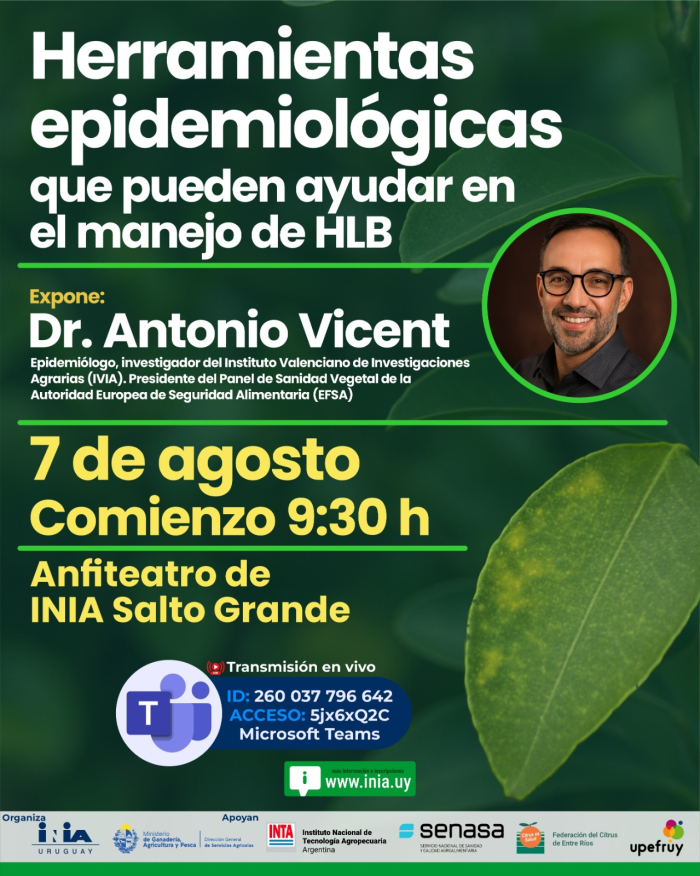 Charla virtual sobre manejo del HLB