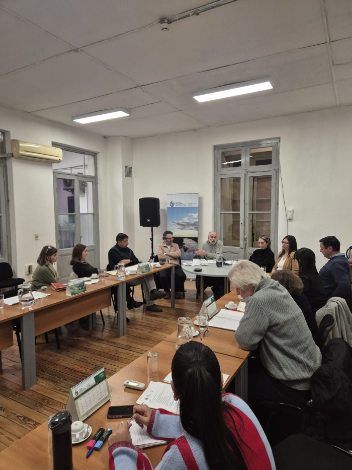 Participantes de la instancia realizada en la sede de la Dirección General Forestal.