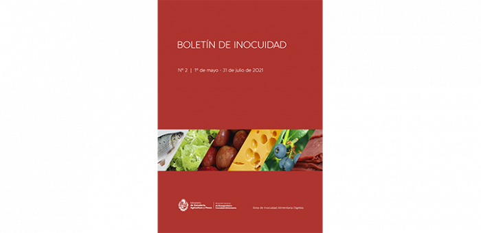 Tapa Boletín de Inocuidad Nº2 May-Jul|2021 Tapa Boletín de Inocuidad Nº2 May-Jul|2021