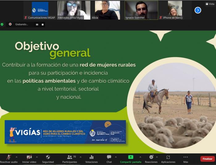 presentación Vigías mujeres rurales para el cambio climático presentación Vigías mujeres rurales para el cambio climático