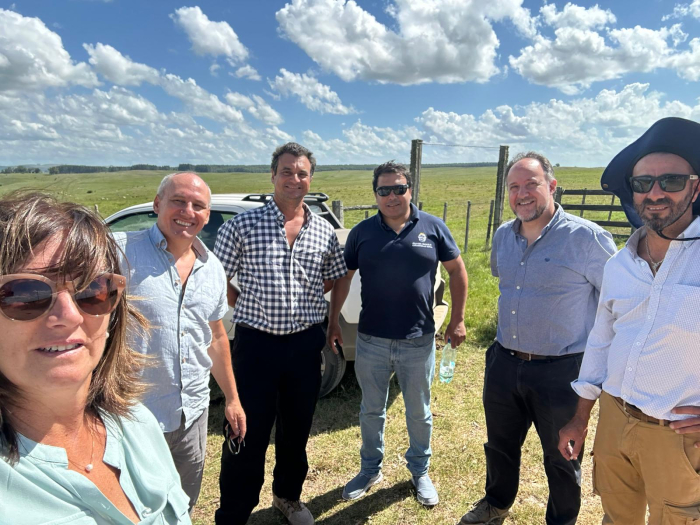 equipo DGDR en Cerro Largo