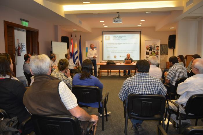  resultados de investigación realizada en Mesas de Desarrollo Rural