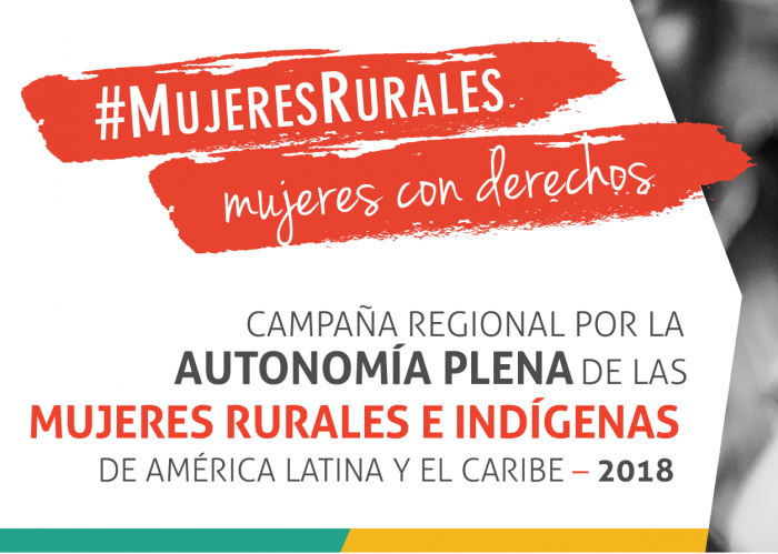 gráfica campaña mujeres rurales 