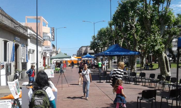 imagen feria en Minas Lavalleja