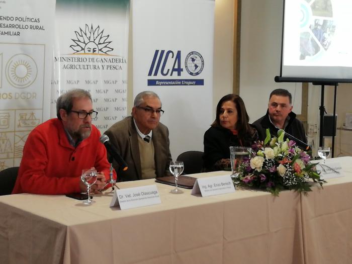 MGAP e IICA presentaron audiovisuales de las Mesas de Desarrollo Rural Autoridades MGAP e IICA