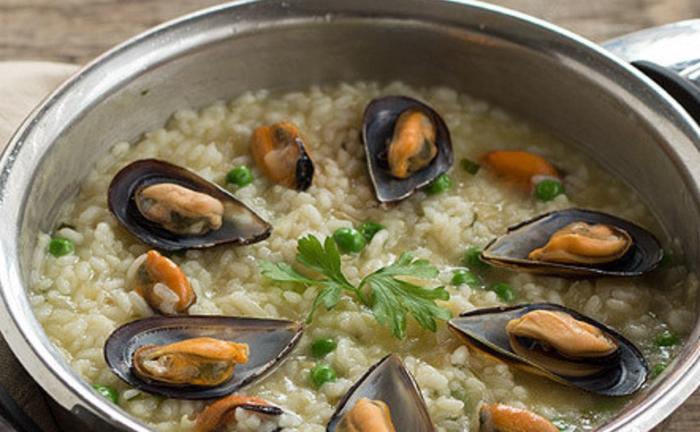 Mejillones al arroz