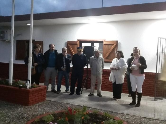 inauguración consultorio médico rural en Estación Solís 