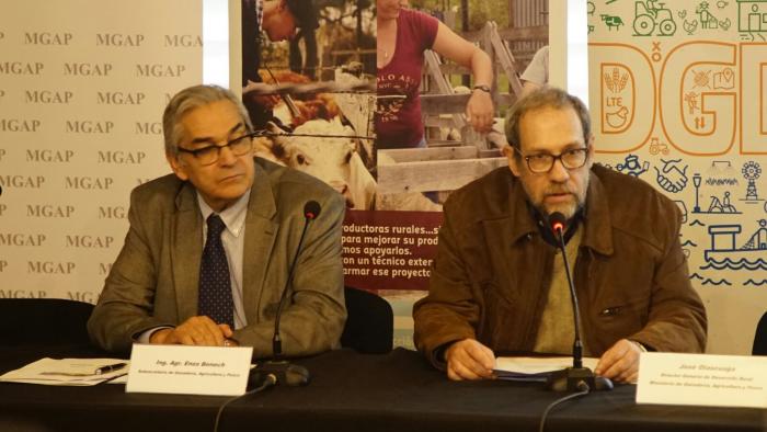 Ganadería de carne y lana autoridades MGAP