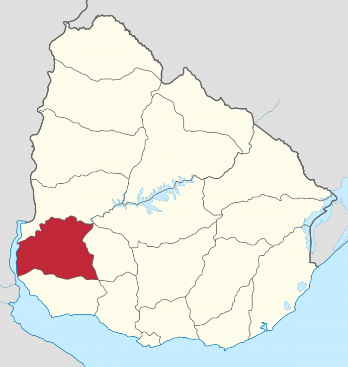 Soriano ubicación Soriano mapa nacional