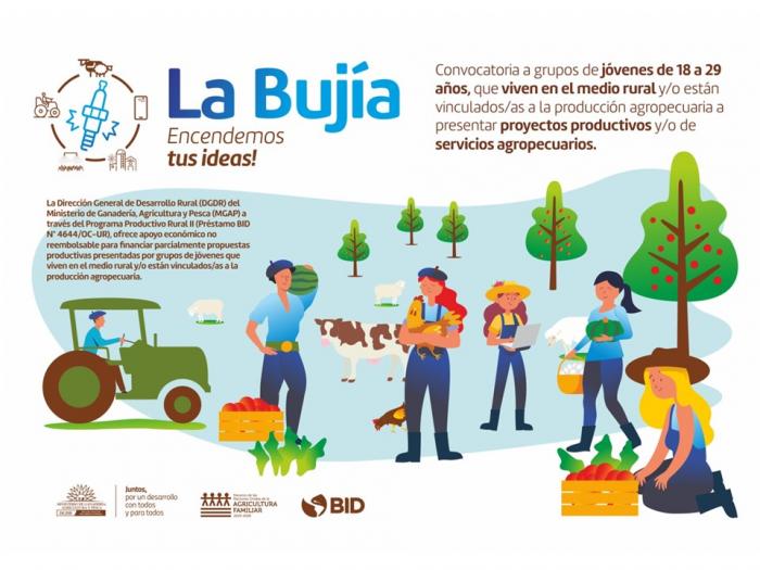 Gráfica de convocatoria la Bujía