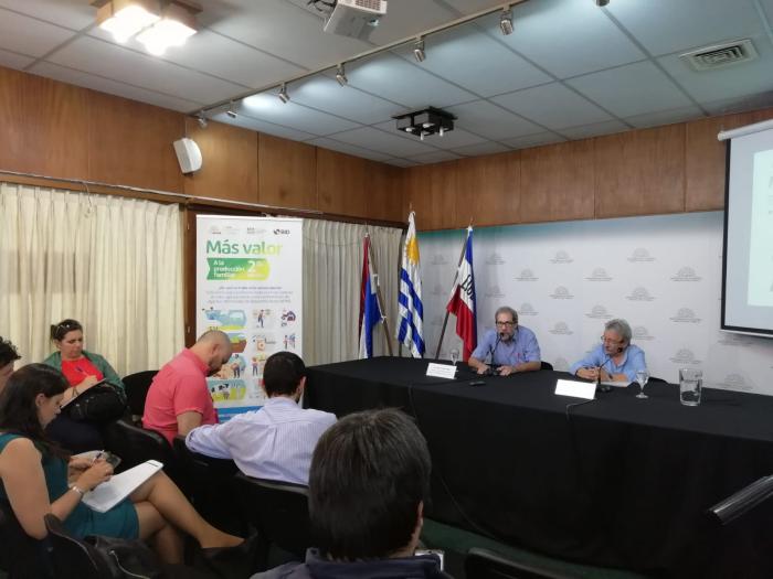 Conferencia de prensa Más valor a la producción familiar