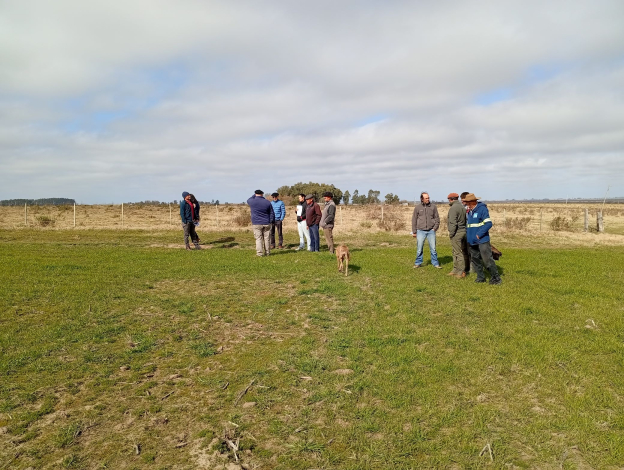 visita predio Senda en Tacuarembó