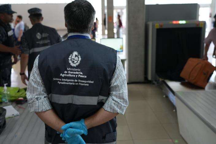 Funcionario de barrera sanitaria